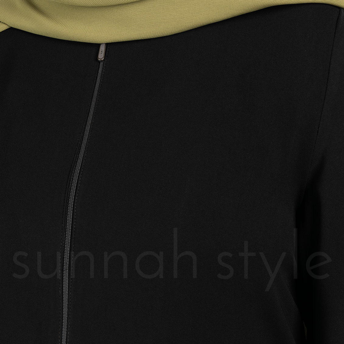 Sunnah Style Essentials Closed Abaya Slim Black